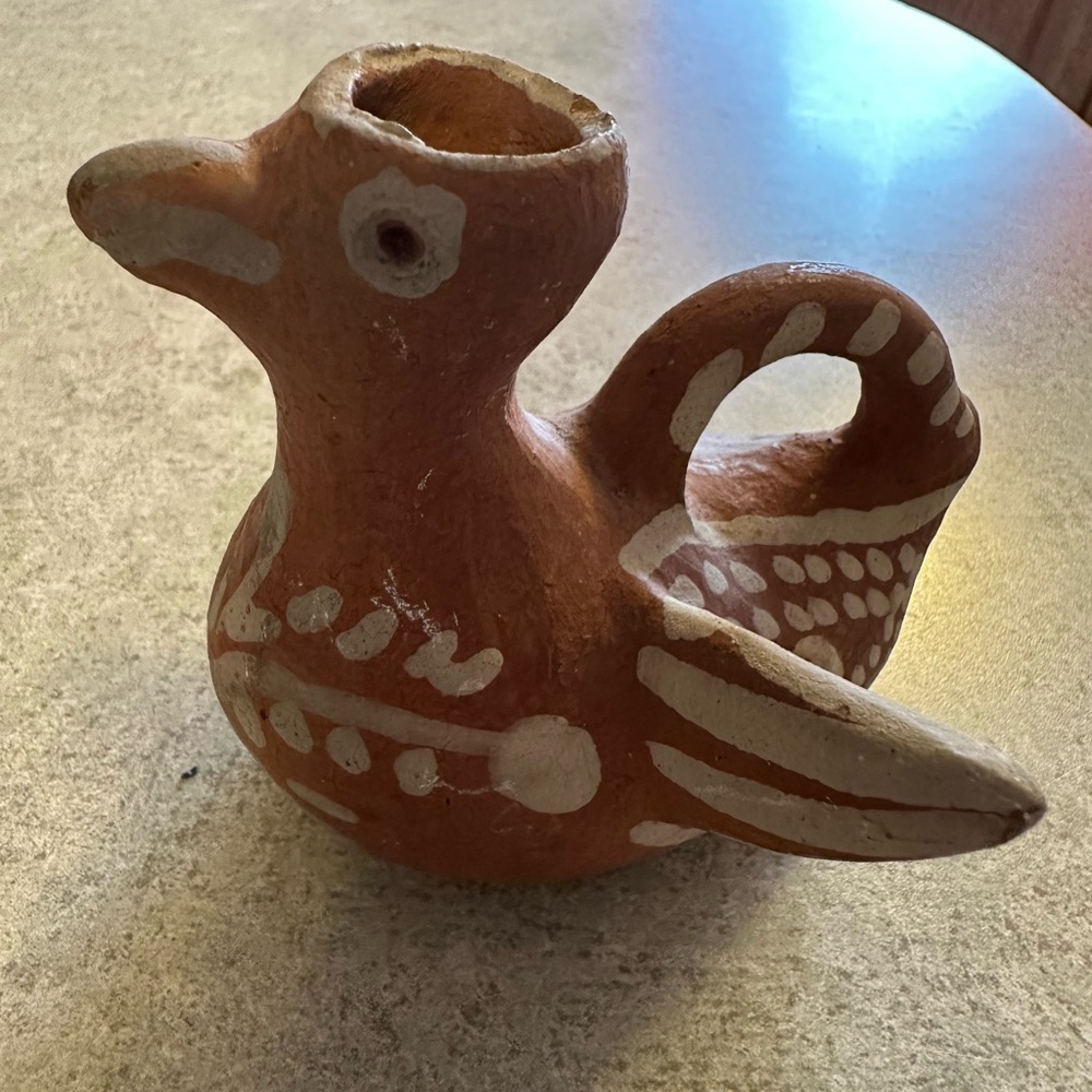 Handcrafted Terracotta Bird Figurine